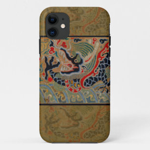 Etui iPhone Case-Mate Motif de broderie en soie de dragon chinois antiqu