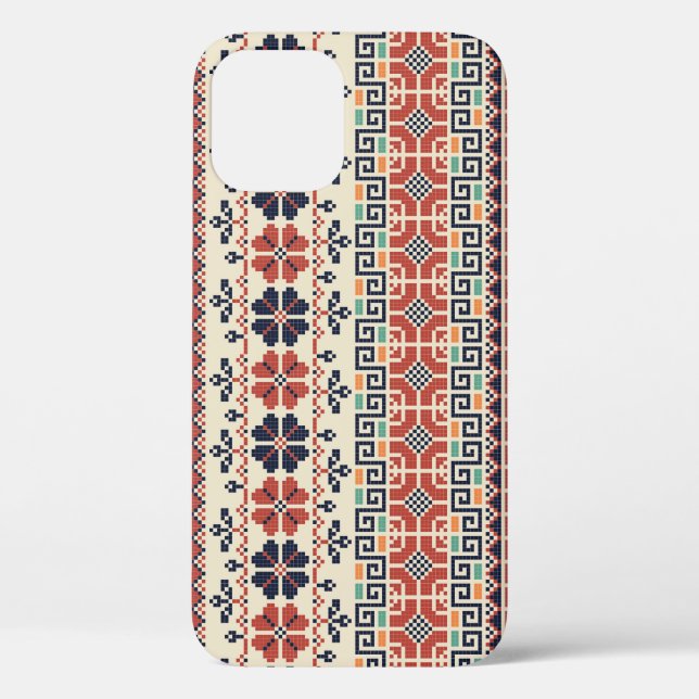 Coques Case-Mate iPhone Motif De Broderie Palestinienne : Beauté Tradition (Verso)