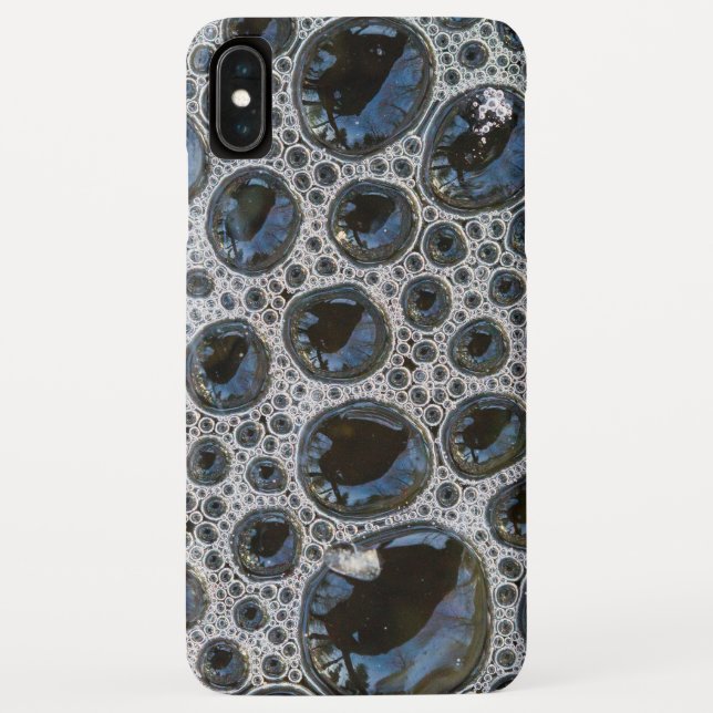 Coques Case-Mate iPhone Motif de bulle abstrait (Dos)