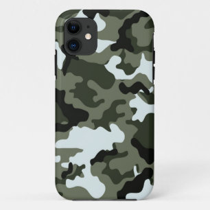 Coque iPhone 11 Motif de caméra militaire