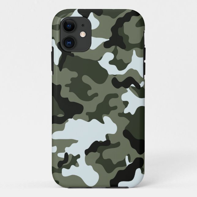 Coques Case-Mate iPhone Motif de caméra militaire (Dos)