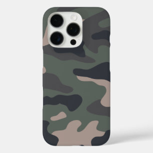 Coque iPhone 16 Pro Motif de caméra verte moderne
