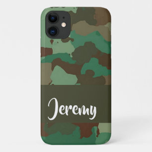 Case-Mate iPhone Case Motif de camouflage de nom personnalisé