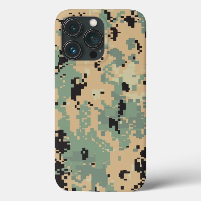 Coques Case-Mate iPhone Motif de camouflage numérique pour iPhone (Verso)