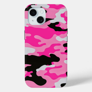 Coque Case-Mate iPhone Motif de camouflage rose