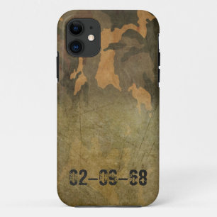 Case-Mate iPhone Case Motif de camouflage vert vintage V2.0