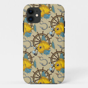 Case-Mate iPhone Case Motif de capitaine de la marine marchande poisson