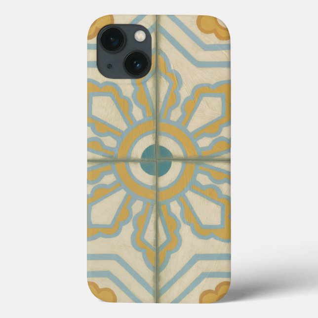 Coques Case-Mate iPhone Motif de carreaux décoratifs de l'ancien monde (Verso)
