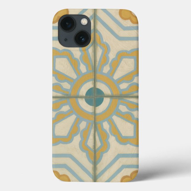 Coques Case-Mate iPhone Motif de carreaux décoratifs de l'ancien monde (Verso)