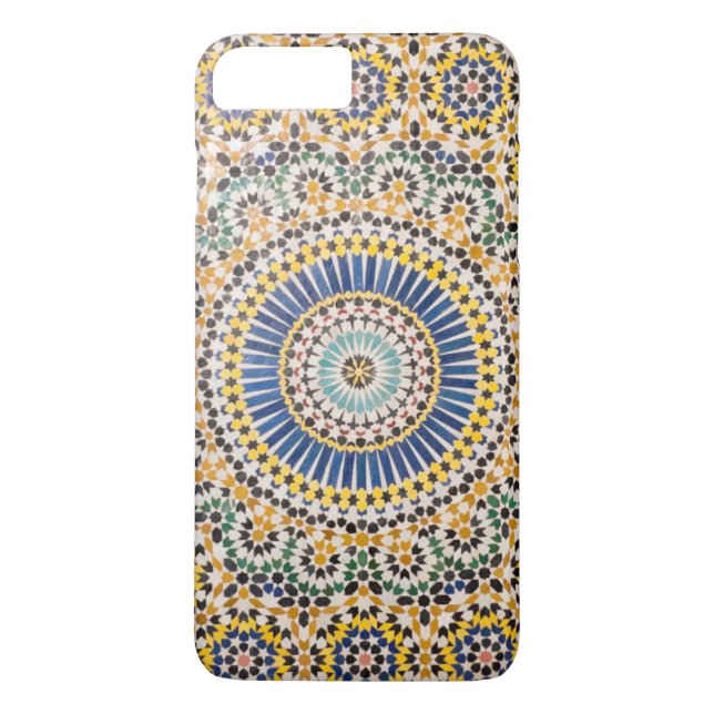 Coques Case-Mate iPhone Motif de carreaux géométriques, Maroc (Dos)