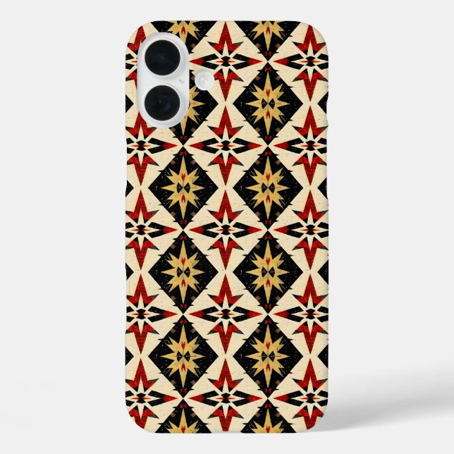Coques Case-Mate iPhone motif de carrelage du Sud-Ouest (Verso)