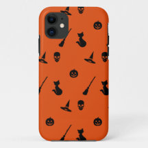 Motif de cas téléphonique Halloween