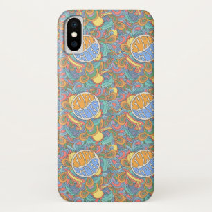 Coque iPhone X Motif de cavalier de surf