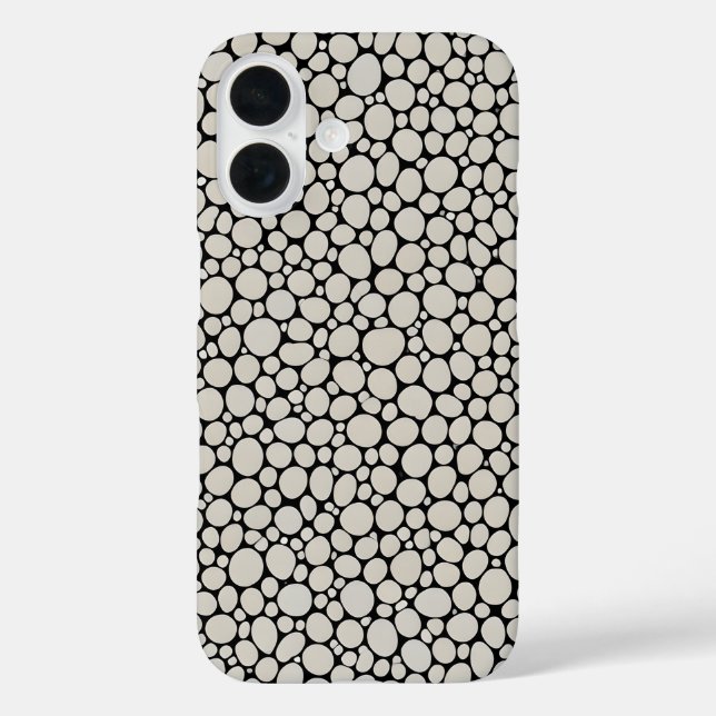 Coques Case-Mate iPhone Motif de cellules organiques microscopiques (Verso)