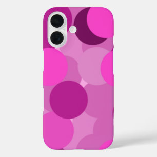 Coque Pour iPhone 16 Motif de cercles de chevauchement