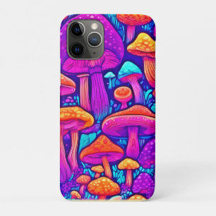 Case-Mate iPhone Case Motif de champignons colorés