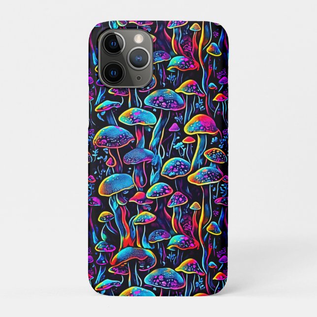 Coques Case-Mate iPhone Motif de champignons super (Dos)