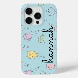 Coque Case-Mate iPhone Motif de chat ballon Mignon Minimaliste Enfants