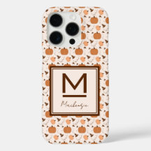 Motif de citrouille mignon