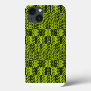 Case-Mate iPhone Case Motif de coeurs de tableau de bord en Lime Green