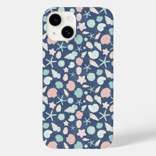 Coques Case-Mate iPhone motif de coquillages (Verso)