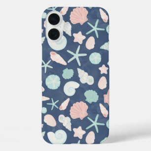 Coque Pour iPhone 16 Plus motif de coquillages