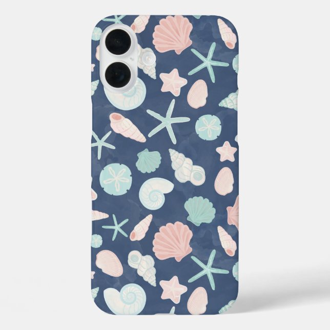 Coques Case-Mate iPhone motif de coquillages (Verso)