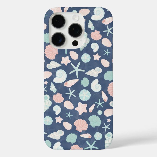Coques Case-Mate iPhone motif de coquillages (Verso)