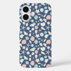 Coque Pour iPhone 16 motif de coquillages