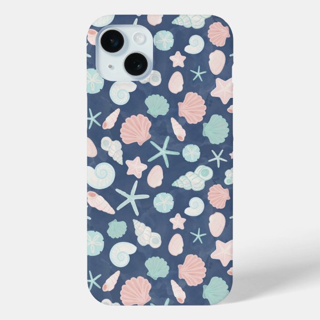 Coques Case-Mate iPhone motif de coquillages (Verso)