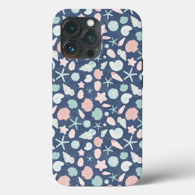 Coques Case-Mate iPhone motif de coquillages (Verso)