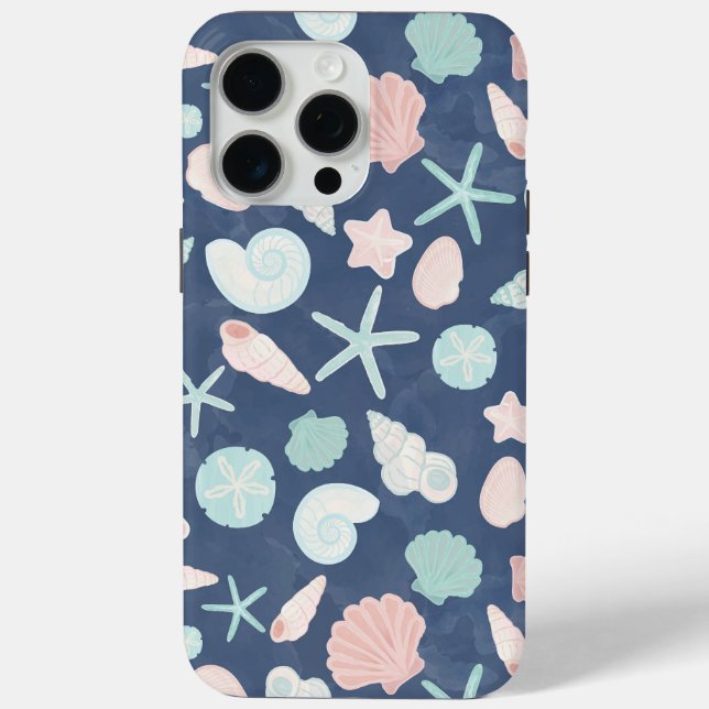 Coques Case-Mate iPhone motif de coquillages (Verso)