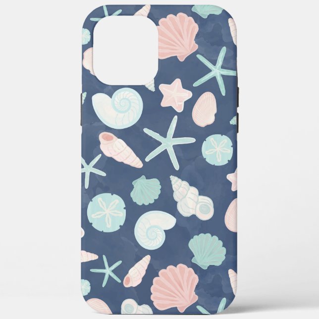 Coques Case-Mate iPhone motif de coquillages (Verso)