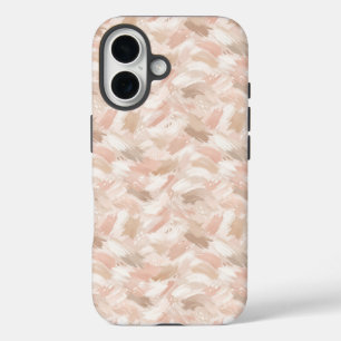 Coque Pour iPhone 16 Motif de coup de pinceau abstrait