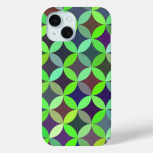 Coque Case-Mate iPhone Motif de courtepointe circulaire en étoile coloré