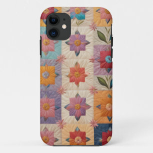Case-Mate iPhone Case Motif de courtepointe florale