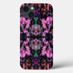 Coques Pour iPhone Motif de crânes psychédéliques colorés