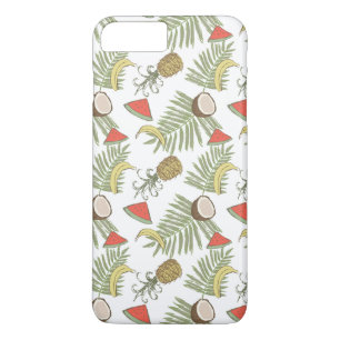 Coque Case-Mate Pour iPhone Motif de croquis de fruits tropicaux