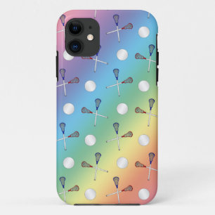 Coques Pour iPhone Motif de crosse arc-en-ciel