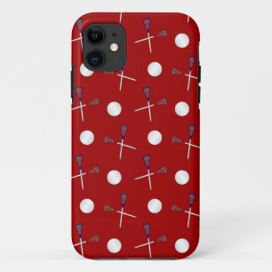 Coques Pour iPhone Motif de crosse rouge