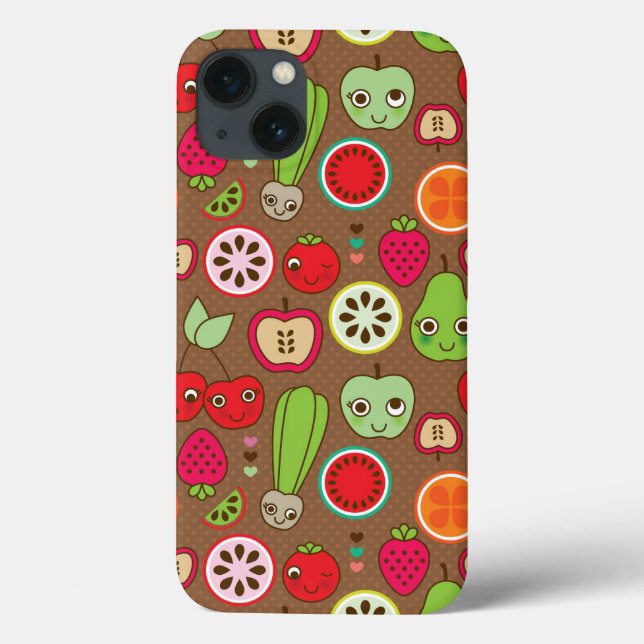 Coques Case-Mate iPhone Motif de cuisine de fruit (Verso)