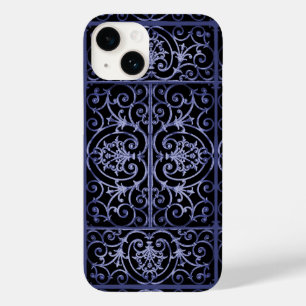 Coque Case-Mate iPhone Motif de défilement Indigo