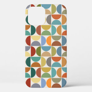 Case-Mate iPhone Case Motif de demi-cercles MCM couleur sur crème