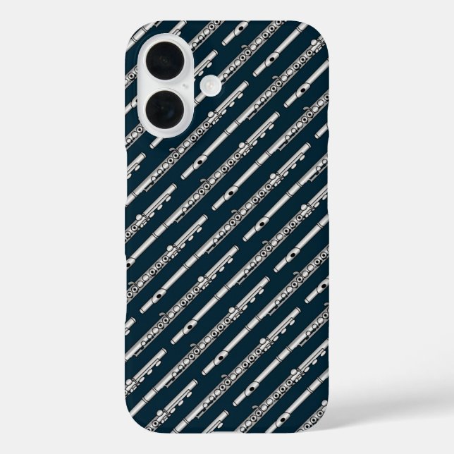 Coques Case-Mate iPhone Motif de dessin de flux (Verso)