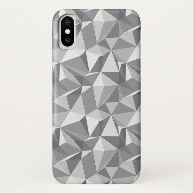 Coques Case-Mate iPhone Motif de diamant - polygone abstrait (Dos)