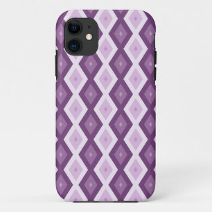 Case-Mate iPhone Case Motif de diamant violet
