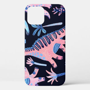 Case-Mate iPhone Case Motif de dinosaures de bande dessinée mignon.