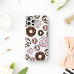 Case-Mate iPhone Case Motif De Donuts, Donuts Roses, Donuts Brown