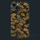 iPhone 13 Coque Motif de dragon de mer Oriental<br><div class="desc">Illustration vectorielle motif traditionnelle orientale sans couture © et ® Bigstock® - Tous droits réservés.</div>