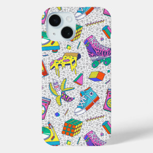 Coque Case-Mate iPhone Motif de fête de skate rétro des années 90